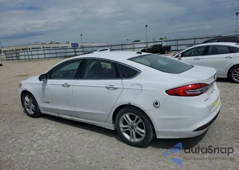 2018 Ford Fusion Se Hybrid из США, поврежденный, VIN 3FA6P0LU0JR129917